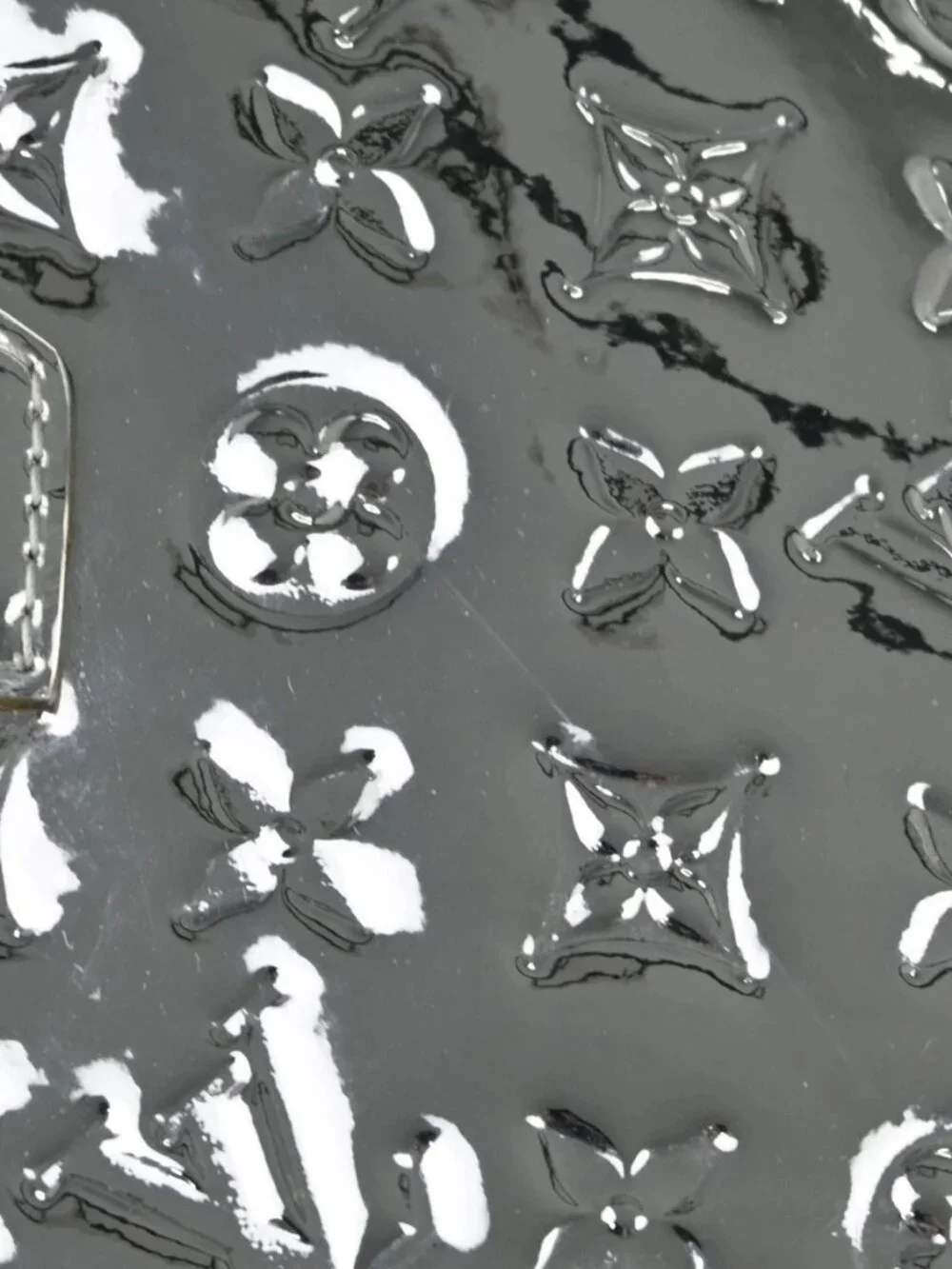 Louis Vuitton Silver Monogram Miroir